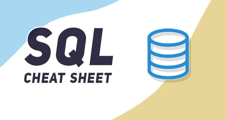 sql cheat sheet