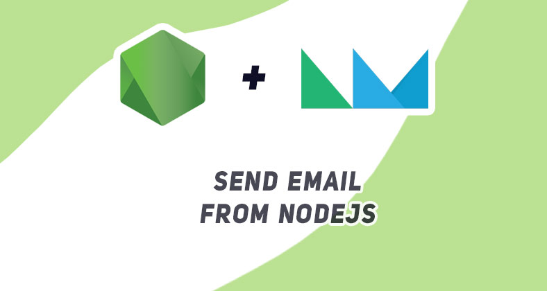 How to send Emails using NodeJS
